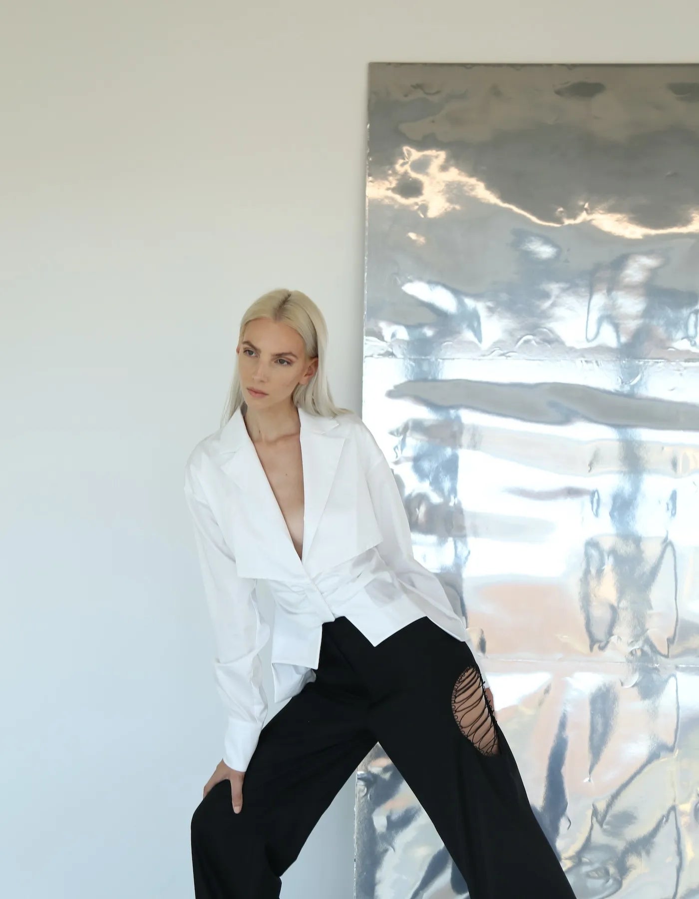 ADRIE White Shirt