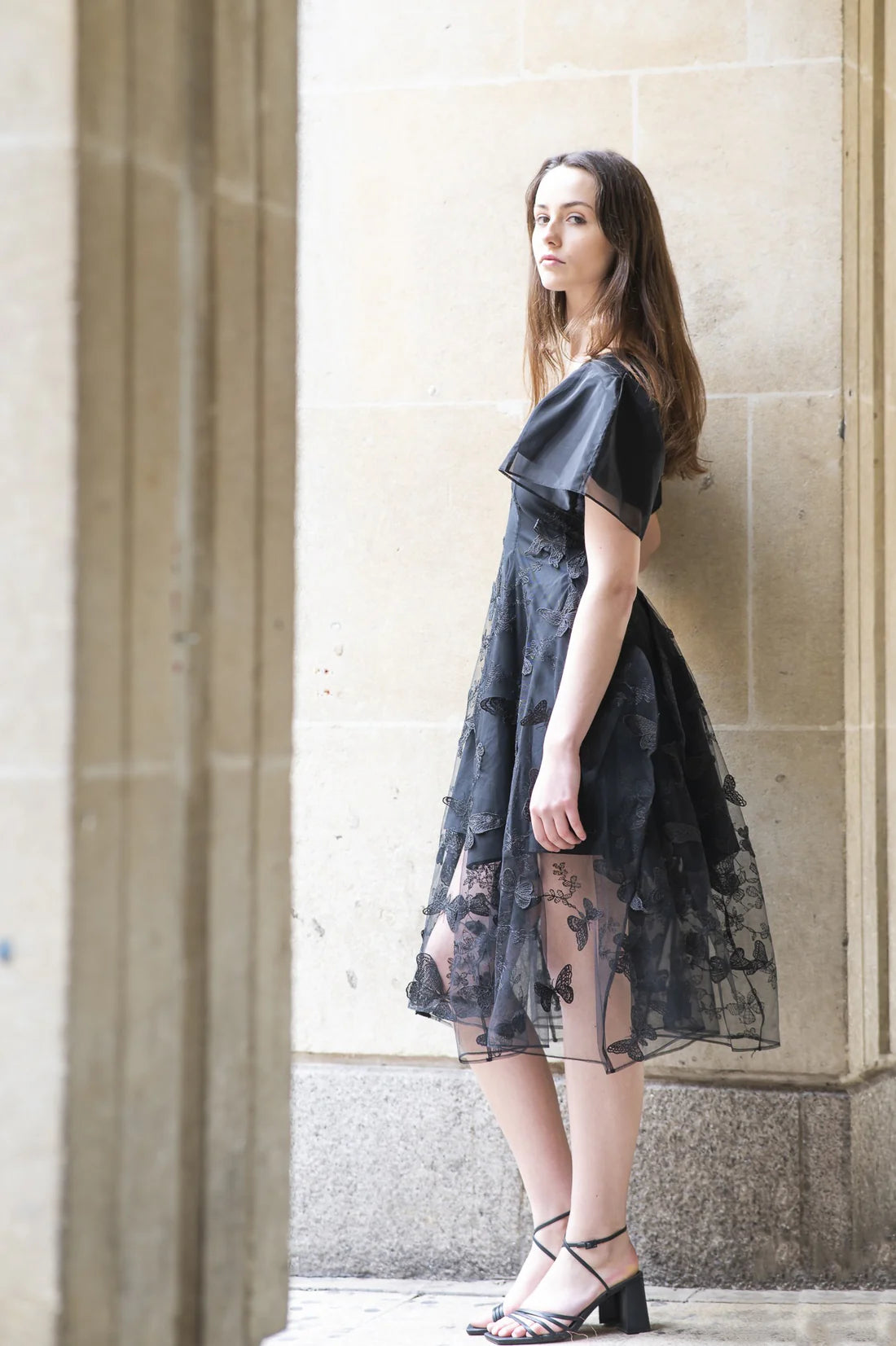 Butterfly Dress - White Or Black