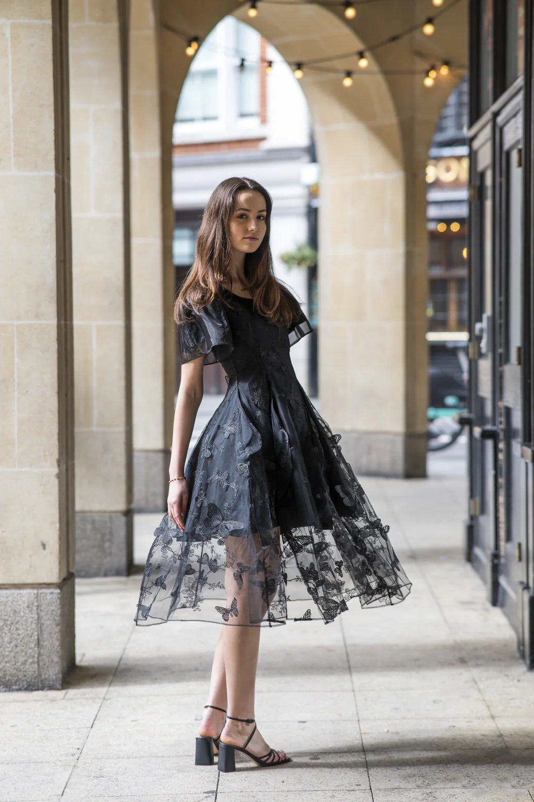 Butterfly Dress - White Or Black