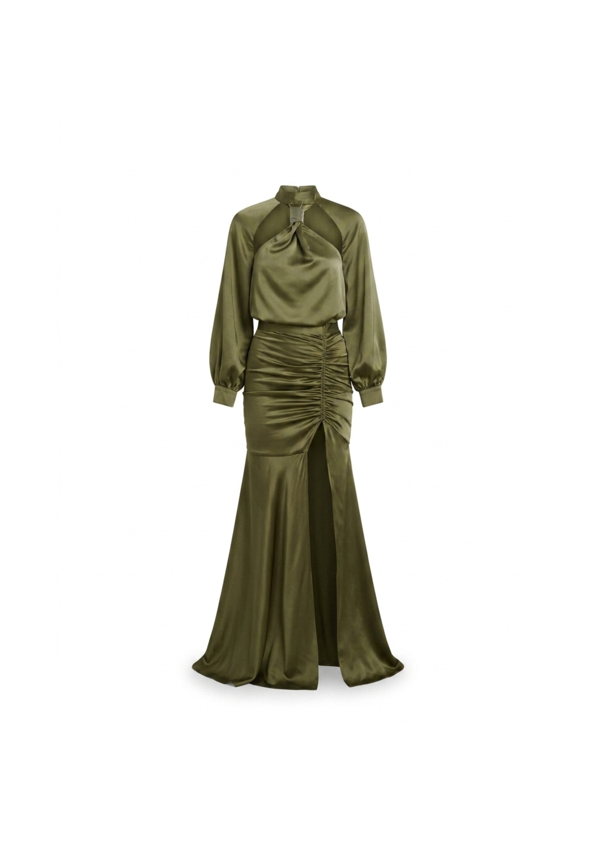 Long Dress Dressed with ceramic